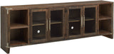 Quincy Vintage Black 97" Console w/ 4 Doors WMJ1270-VBK Aspenhome