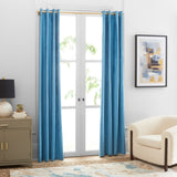 Safavieh Creslia Window Treatment/Ocean Blue XII23 Ocean Blue 100% Polyester WDT1054G-5296