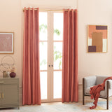 Safavieh Creslia Window Treatment/Orange Red XII23 Orange Red 100% Polyester WDT1054H-5296