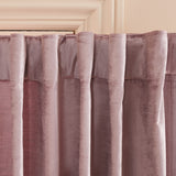 Safavieh Rosedale Window Treatment/Light Pink XII23 Light Pink 60%Cotton+40%Viscose Velvet,Tab Top WDT1062B-5296