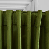 Safavieh Rosedale Window Treatment/Green Green 60%Cotton+40%Viscose Velvet,Tab Top WDT1062C-5284