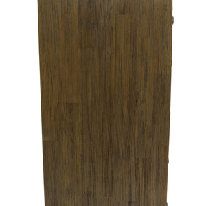 Lh Imports West 5 Drawer Chest With Soft Close Drawers - Stylish Storage Solution For Home Organization Brown Solid Acacia,Mdf Acacia Veneer,Plywood Wes006