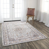 Rizzy Westchester WES855 Power Loomed  Polypropylene/Polyester Rug Gray/Multi 8'8" x 11'9"