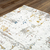 Rizzy Westchester WES861 Power Loomed   Rug Ivory/Multi 3'11" x 5'6"