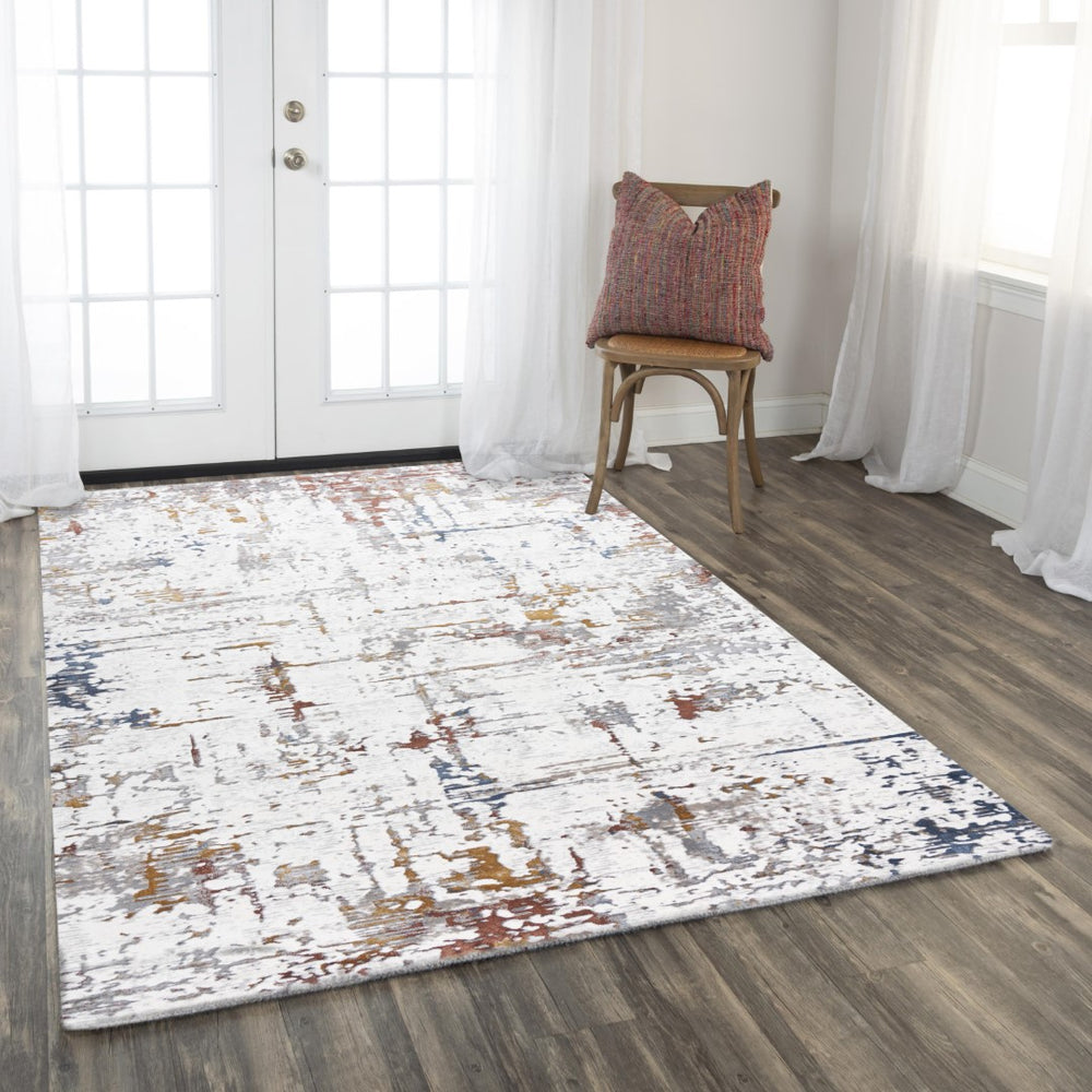 Rizzy Westchester WES861 Power Loomed  Polypropylene/Polyester Rug Ivory/Multi 8'8" x 11'9"