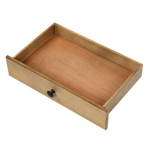 English Elm Trexm Farmhouse Pine Entryway Bench with Cushioned Seat Drawers and Shoe Rack Old Pine WF195386AAD