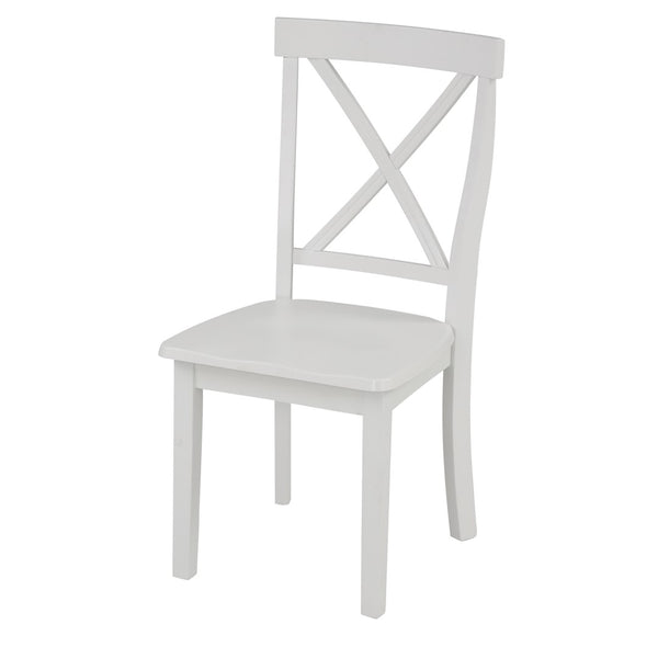 English Elm Orisfur. 5 Piece Marble Look Dining Set Seats Four with Solid Wood Chair Frames WF285111AAK