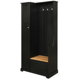 Gonzales Hallway Shoe Cabinet with Flip Up Bench