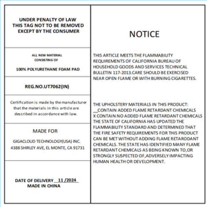 English Elm Queen Upholstered Platform Bed with Motion Sensor Light, Floating Velvet Headboard, Solid Frame Design Beige WF305618AAA