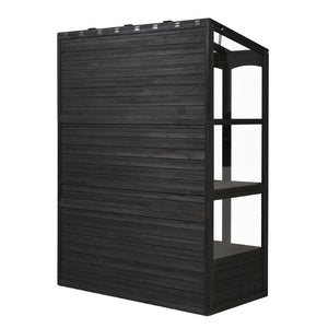 English Elm Wf316554aab[not for Sale] Fir Wood Walk-In Greenhouse with Polycarbonate Panel Skylights WF316554AAB