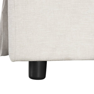 English Elm U_style Modular Fabric Sectional Sofa with Storage USB Port and Cup Holders WF326038AAA