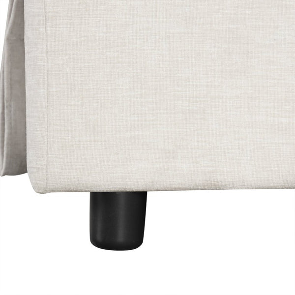English Elm U_style Modular Fabric Sectional Sofa with Storage USB Port and Cup Holders WF326038AAA