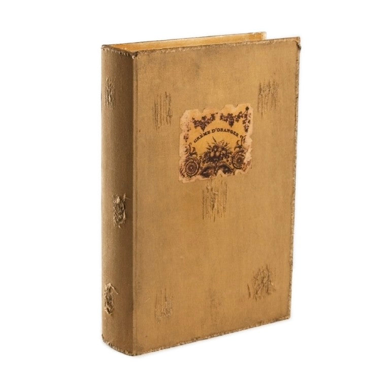 Zentique Livre Slim Wooden Box for Books & Magazines — Natural Finish, Minimalist Storage for Home & Office WF346301BG