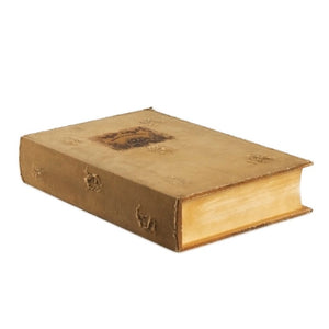 Zentique Livre Slim Wooden Box for Books & Magazines — Natural Finish, Minimalist Storage for Home & Office WF346301BG
