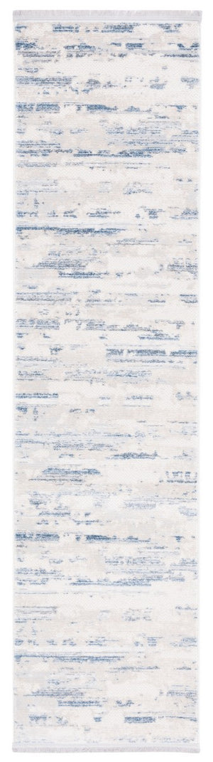 Safavieh Whisper 542 WHS542 Power Loomed Modern Rug Grey / Blue Ivory WHS542F-6