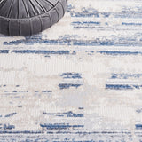 Safavieh Whisper 542 WHS542 Power Loomed Modern Rug Grey / Blue Ivory WHS542F-6