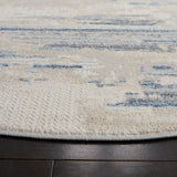 Safavieh Whisper 542 WHS542 Power Loomed Modern Rug Grey / Blue Ivory WHS542F-6