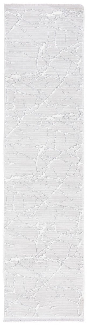 Safavieh Whisper 552 WHS552 Power Loomed Modern Rug Grey / Ivory WHS552F-6