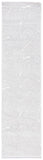 Safavieh Whisper 552 WHS552 Power Loomed Modern Rug Grey / Ivory WHS552F-6