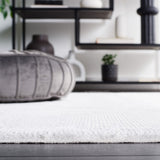 Safavieh Whisper 552 WHS552 Power Loomed Modern Rug Grey / Ivory WHS552F-6