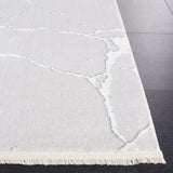 Safavieh Whisper 552 WHS552 Power Loomed Modern Rug Grey / Ivory WHS552F-6