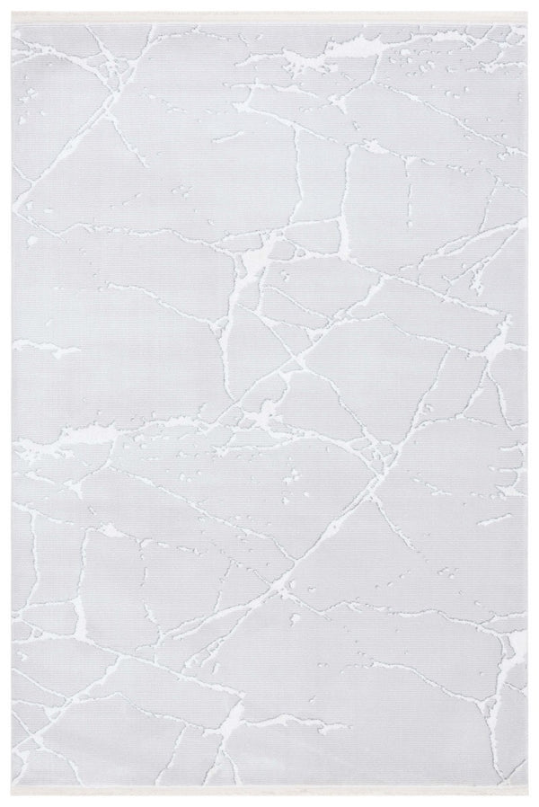 Safavieh Whisper 552 WHS552 Power Loomed Modern Rug Grey / Ivory WHS552F-6