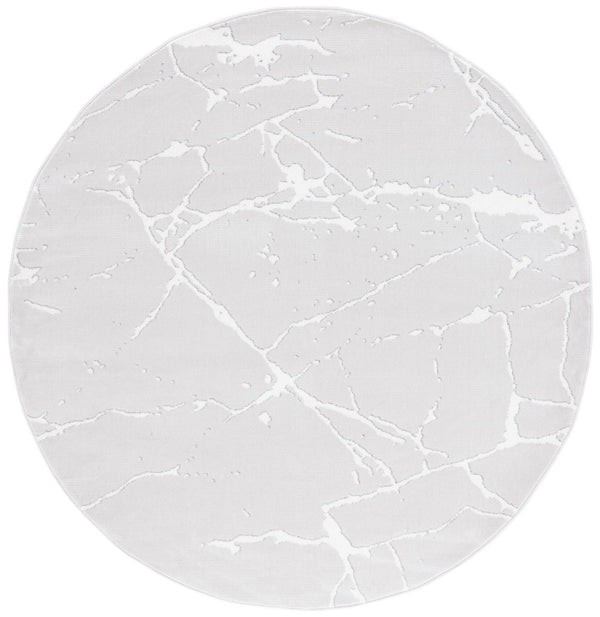 Safavieh Whisper 552 WHS552 Power Loomed Modern Rug Grey / Ivory WHS552F-6