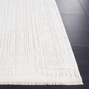 Safavieh Whisper Area Rug - Luxurious Power Loomed Design With Modern Aesthetic For Elegant Home Décor Ivory ,Ivory 48% Polypropylene,40% Cotton,12% Polyester Whs560a-6
