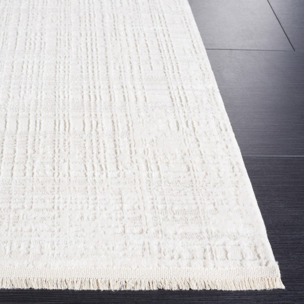 Safavieh Whisper Area Rug - Luxurious Power Loomed Design With Modern Aesthetic For Elegant Home Décor Ivory ,Ivory 48% Polypropylene,40% Cotton,12% Polyester Whs560a-6