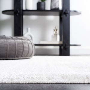 Safavieh Whisper Area Rug - Luxurious Power Loomed Design With Modern Aesthetic For Elegant Home Décor Ivory ,Ivory 48% Polypropylene,40% Cotton,12% Polyester Whs560a-6