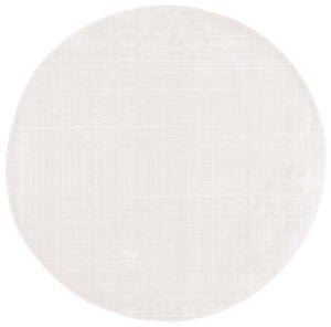 Safavieh Whisper Area Rug - Luxurious Power Loomed Design With Modern Aesthetic For Elegant Home Décor Ivory ,Ivory 48% Polypropylene,40% Cotton,12% Polyester Whs560a-6