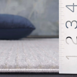 Safavieh Whisper 562f Grey / Ivory Grey ,Ivory 48% Polypropylene,40% Cotton,12% Polyester Whs562f-5