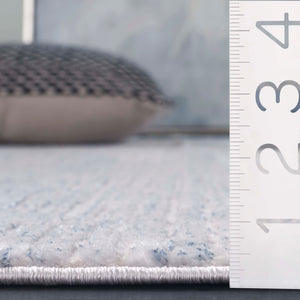 Safavieh Whisper 562m Blue / Grey Blue ,Grey 48% Polypropylene,40% Cotton,12% Polyester Whs562m-4