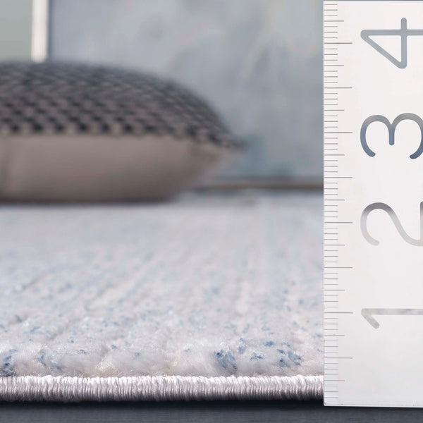 Safavieh Whisper 562m Blue / Grey Blue ,Grey 48% Polypropylene,40% Cotton,12% Polyester Whs562m-4