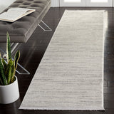 Safavieh Whisper 565 WHS565 Power Loomed Modern Rug Light Grey / Ivory WHS565F-6