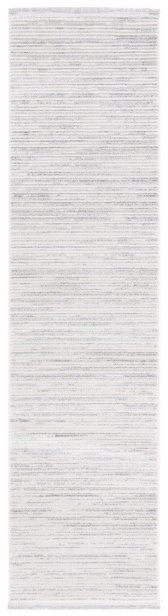 Safavieh Whisper 565 WHS565 Power Loomed Modern Rug Light Grey / Ivory WHS565F-6