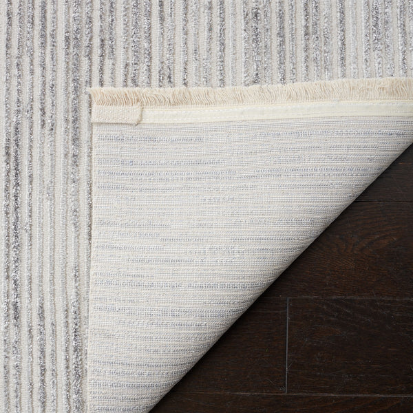 Safavieh Whisper 565 WHS565 Power Loomed Modern Rug Light Grey / Ivory WHS565F-6