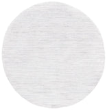 Safavieh Whisper 565 WHS565 Power Loomed Modern Rug Light Grey / Ivory WHS565F-6