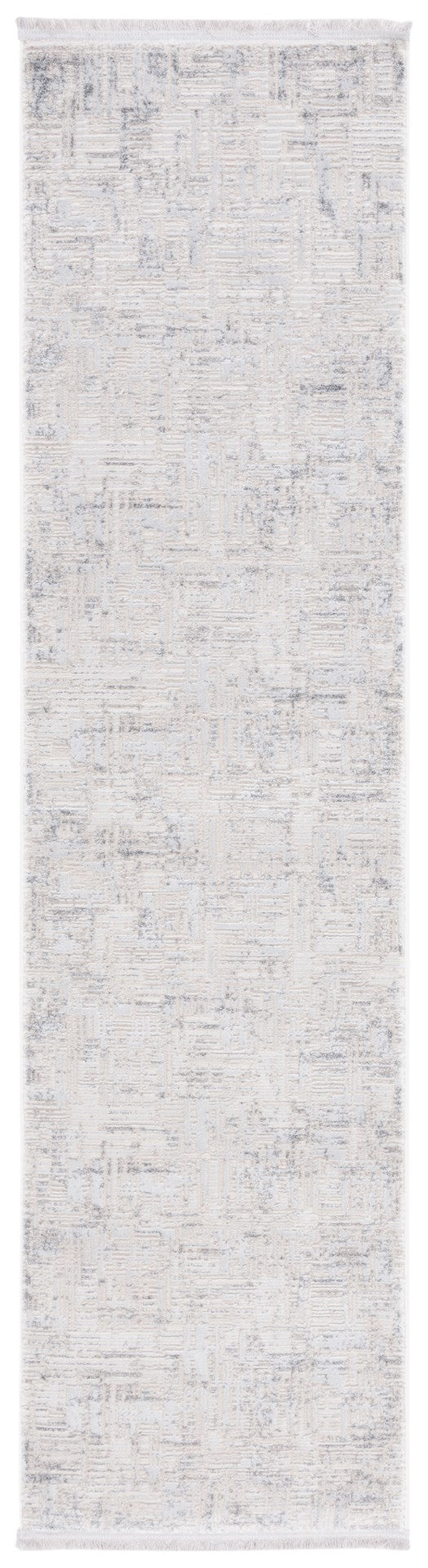 Safavieh Whisper Elegant Area Rug – Modern Abstract Design For Hallways, Durable & Stylish Home Decor Solution Light Grey ,Beige 48% Polypropylene,40% Cotton,12% Polyester Whs582f-3