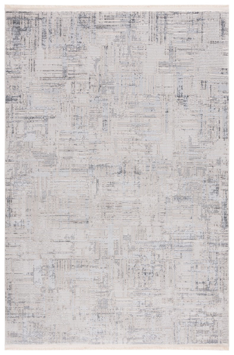 Safavieh Whisper 582 WHS582 Power Loomed Modern Rug Light Grey / Beige WHS582F-6