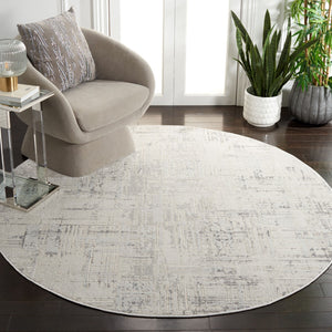 Safavieh Whisper Elegant Area Rug – Modern Abstract Design For Hallways, Durable & Stylish Home Decor Solution Light Grey ,Beige 48% Polypropylene,40% Cotton,12% Polyester Whs582f-3