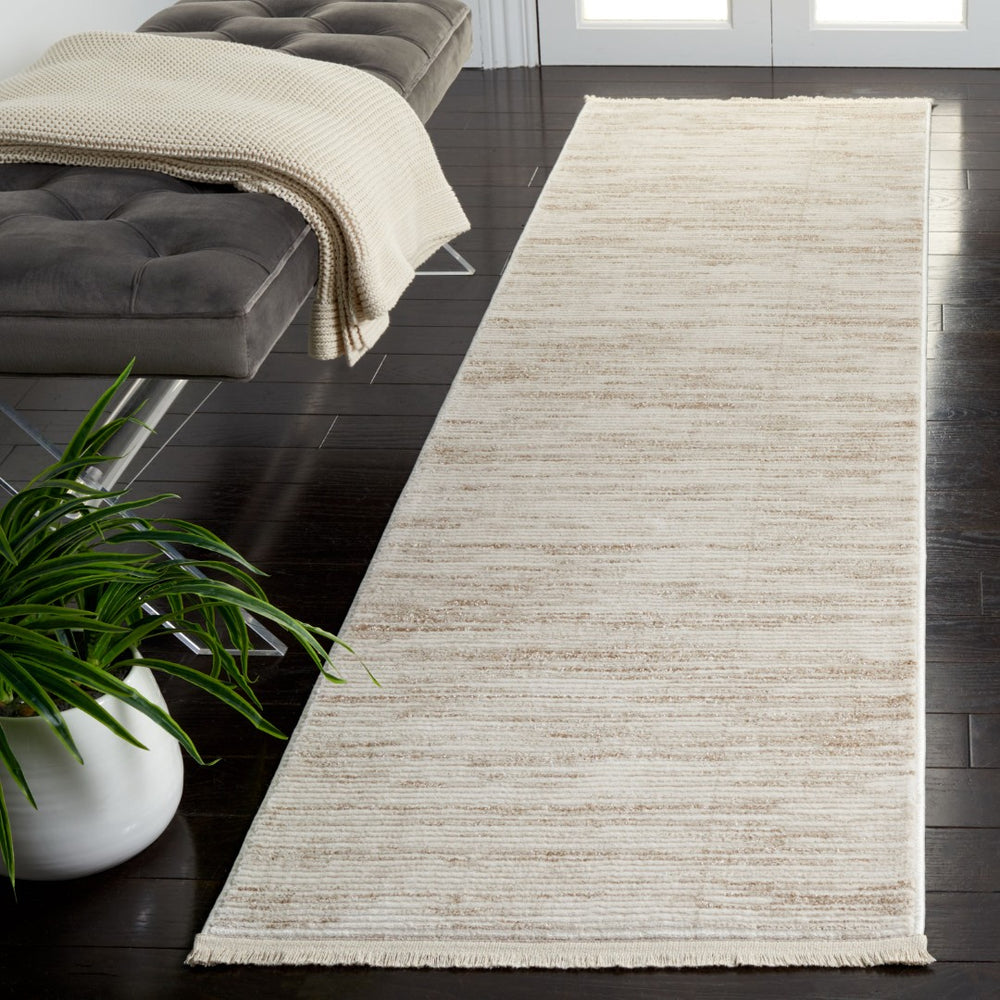 Safavieh Whisper Modern Minimalist Area Rug - Luxurious Soft Touch For Living Room & Bedroom Elegance Ivory ,Beige 48% Polypropylene,40% Cotton,12% Polyester Whs584a-26
