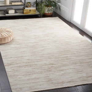 Safavieh Whisper Modern Minimalist Area Rug - Luxurious Soft Touch For Living Room & Bedroom Elegance Ivory ,Beige 48% Polypropylene,40% Cotton,12% Polyester Whs584a-26