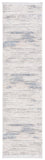 Safavieh Whisper 586 WHS586 Power Loomed Modern Rug Grey / Blue WHS586F-6