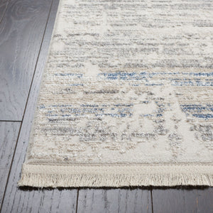 Safavieh Whisper 586 WHS586 Power Loomed Modern Rug Grey / Blue WHS586F-6