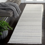 Safavieh Whisper 588 WHS588 Power Loomed Modern Rug Light Grey / Ivory WHS588F-6