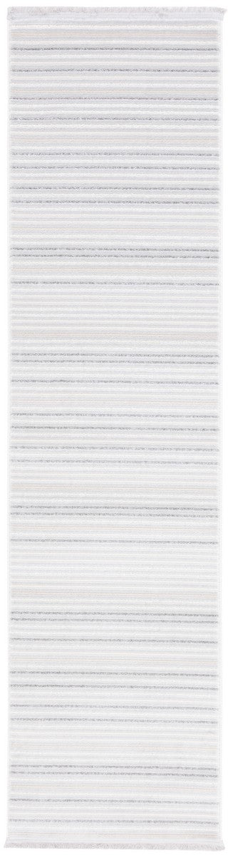 Safavieh Whisper 588 WHS588 Power Loomed Modern Rug Light Grey / Ivory WHS588F-6