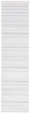 Safavieh Whisper 588 WHS588 Power Loomed Modern Rug Light Grey / Ivory WHS588F-6