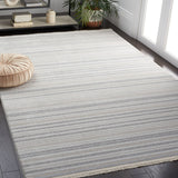 Safavieh Whisper 588 WHS588 Power Loomed Modern Rug Light Grey / Ivory WHS588F-6