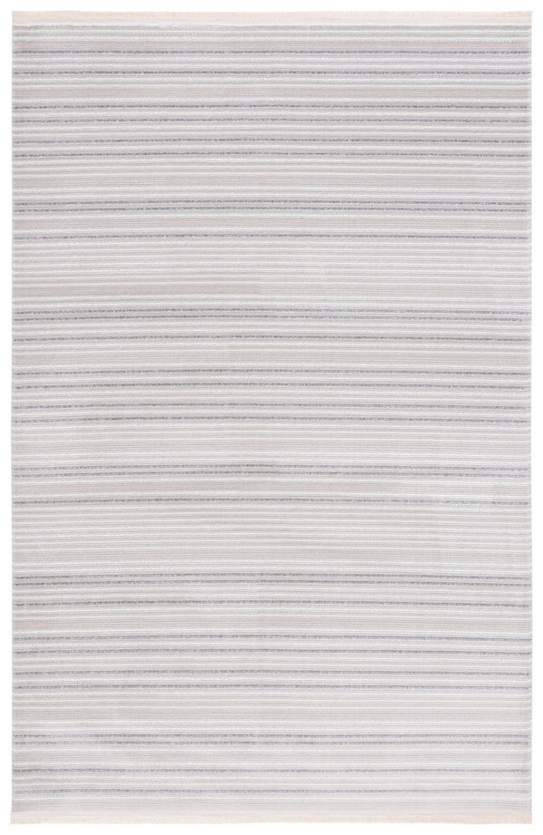 Safavieh Whisper 588 WHS588 Power Loomed Modern Rug Light Grey / Ivory WHS588F-6